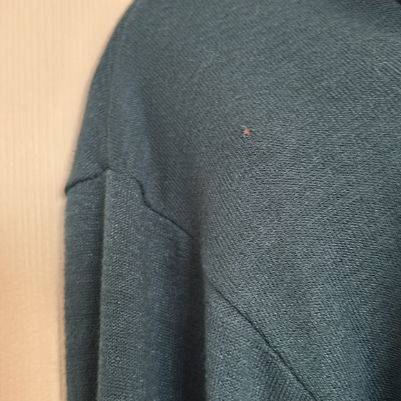 Teal cropped Wilfred Free top - Picture 4 of 4